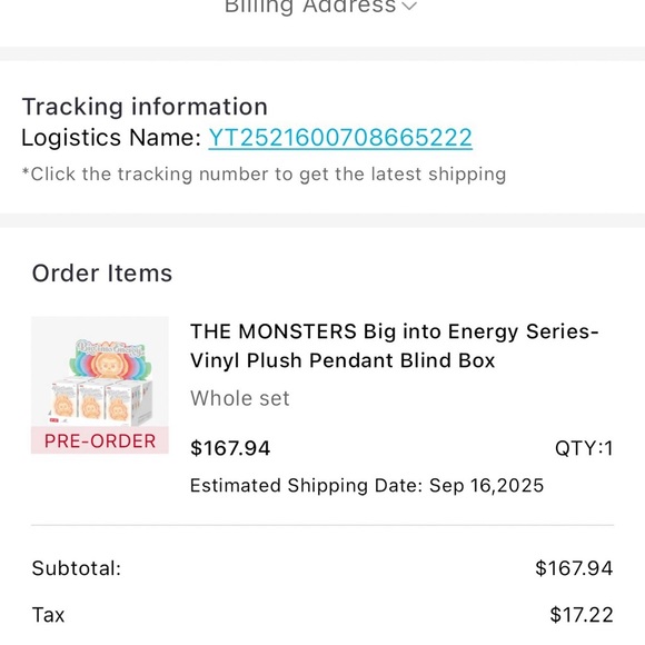 Popmart Labubu Big Into Energy - Love - Picture 4 of 4